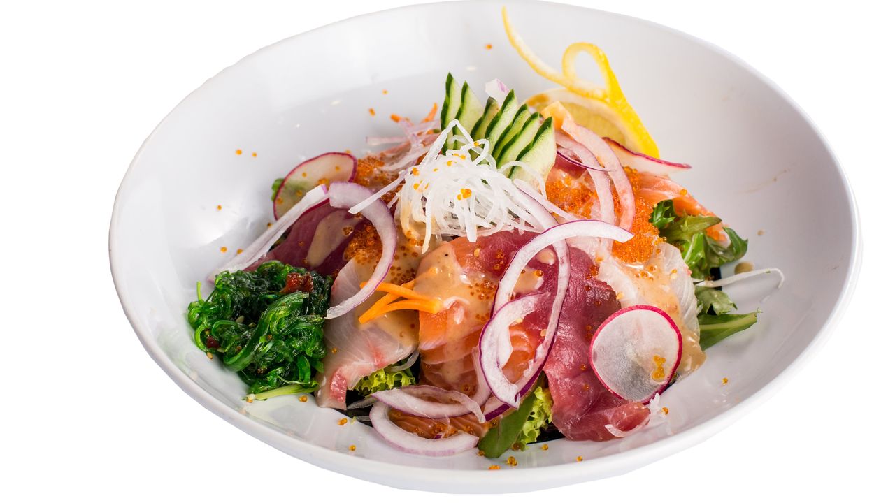 Sashimi Salad