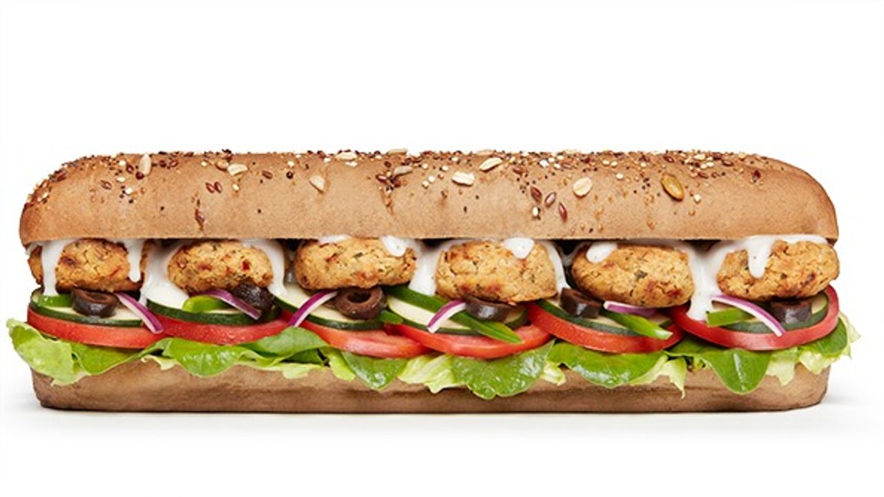 Smashed Falafel Footlong® Sub