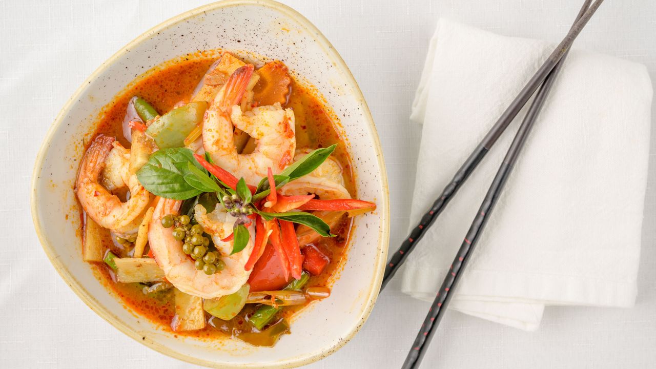 Jungle Curry with Prawns