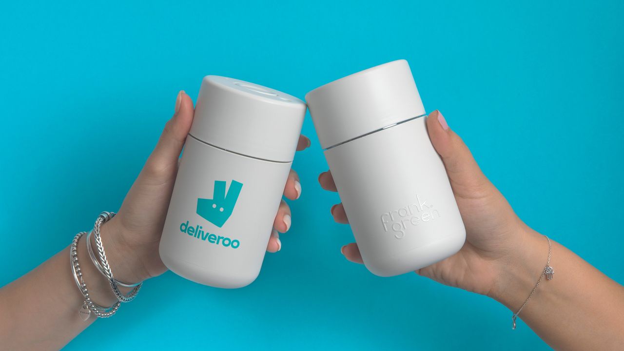 Free Deliveroo/Frank Green Cup