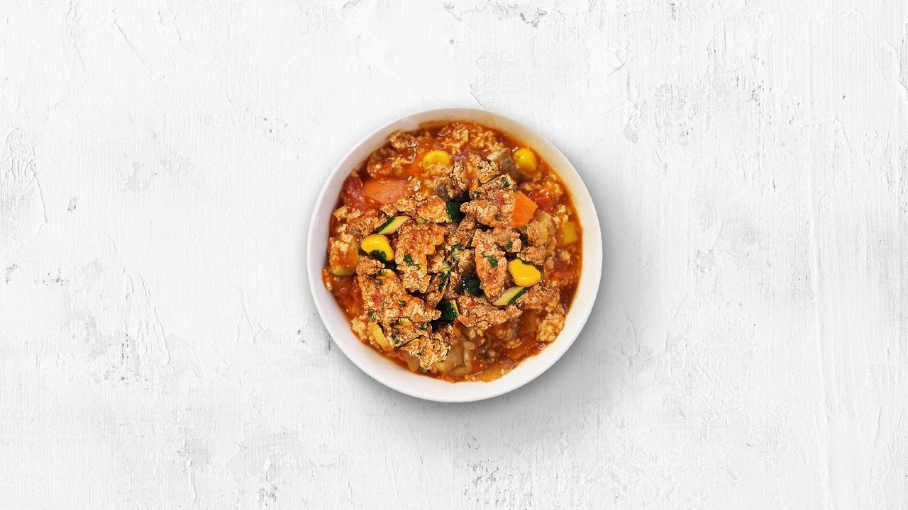 Grande Veggie Rancheros with Tofu (GF)(VG)