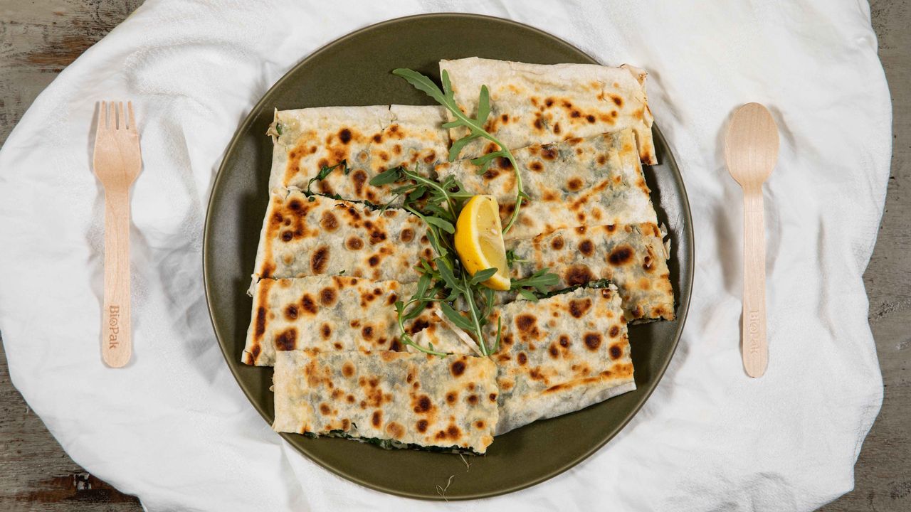 Spinach & Cheese Gozleme