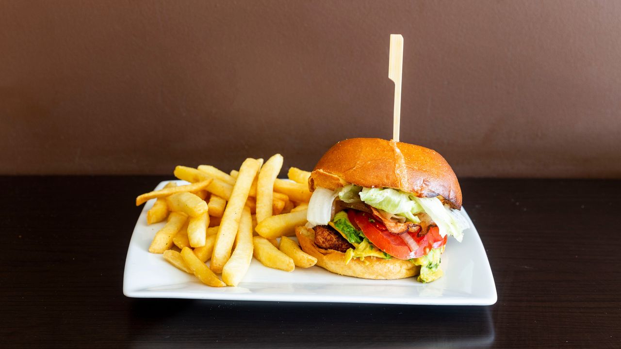 Gourmet Chicken Avocado Burger