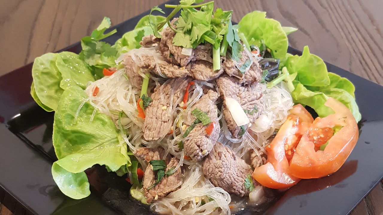 Yum Woon Senn (glass Noodle Salad)