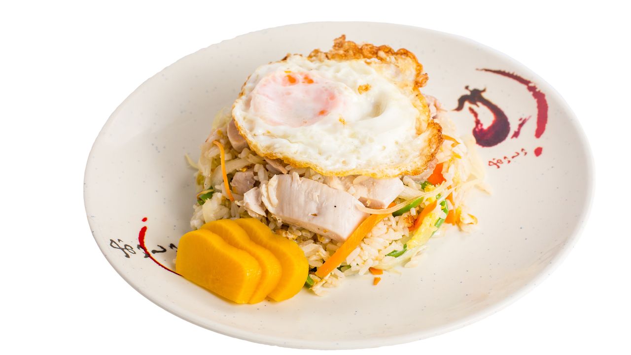 Chicken with Fried Rice