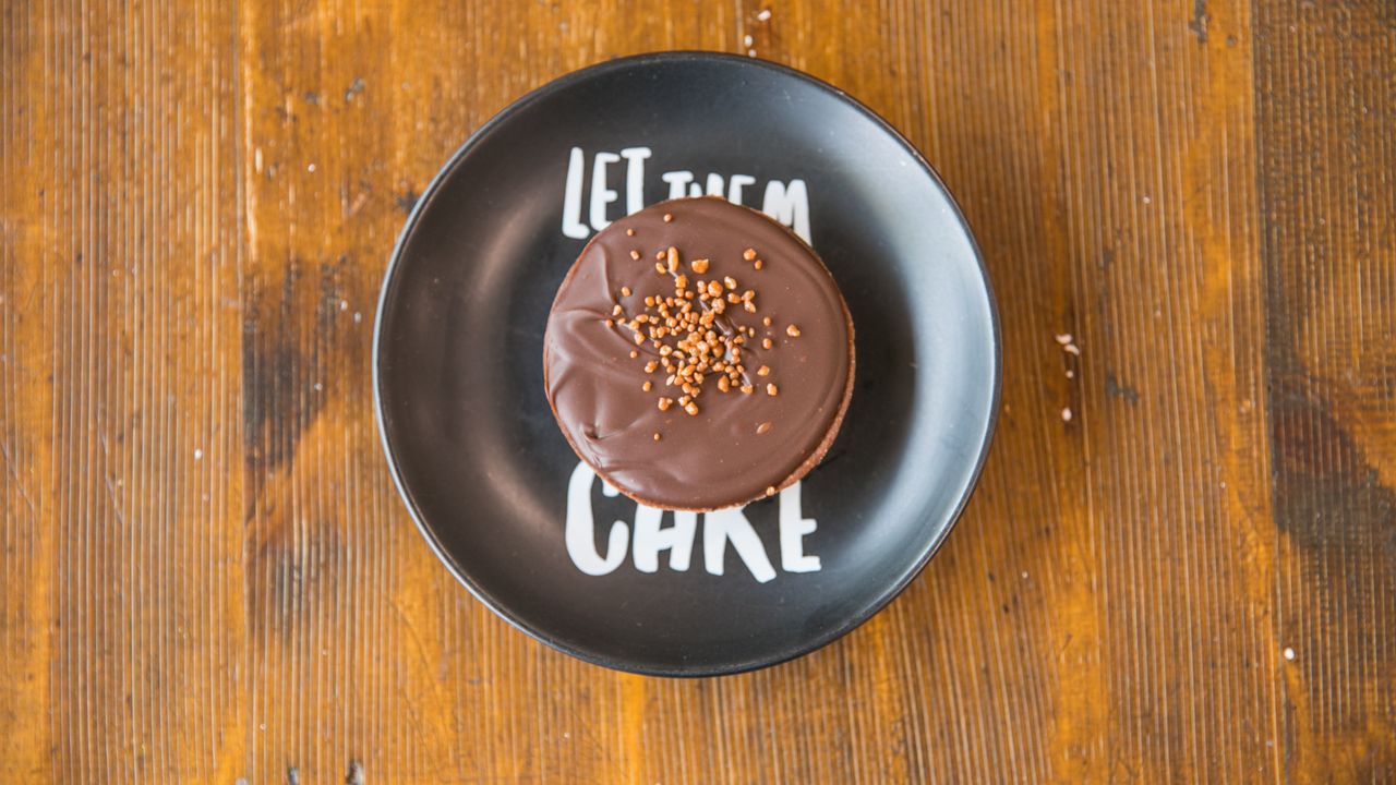 Dark Chocolate and Salted Caramel Tart
