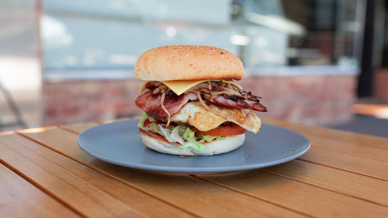 Hamburger with the Lot