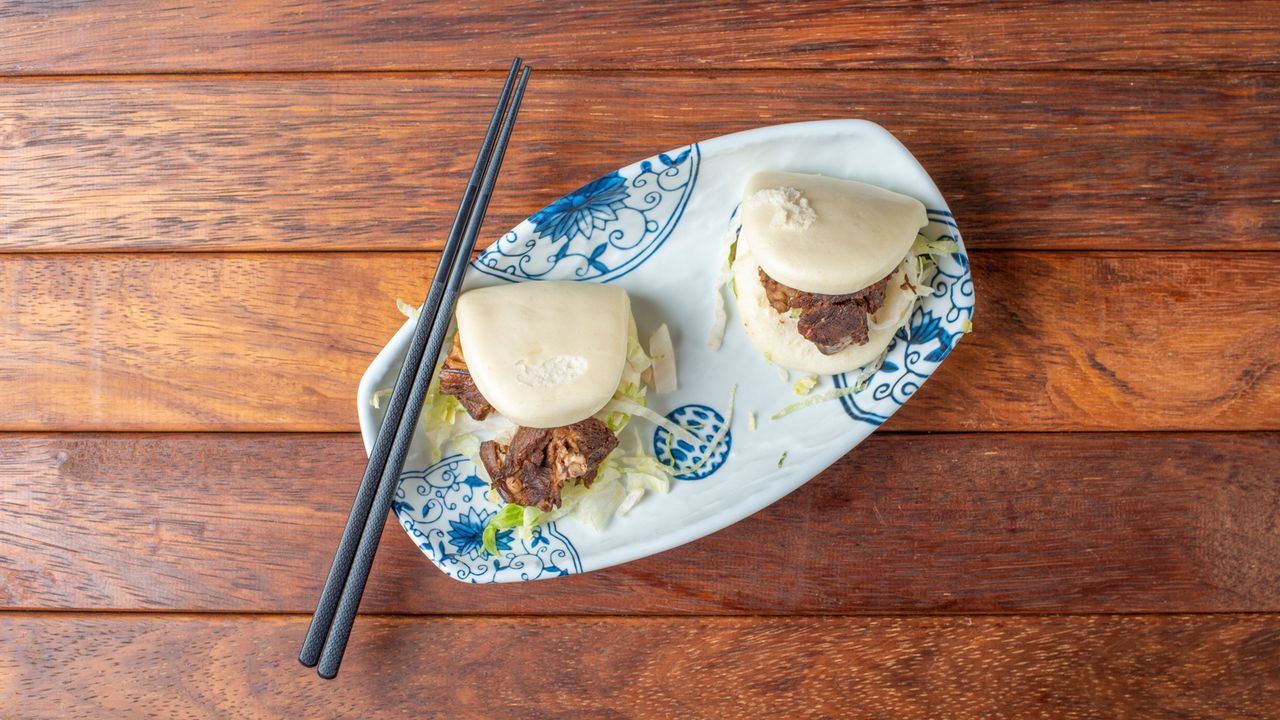 Marinated Beef Steamed Buns