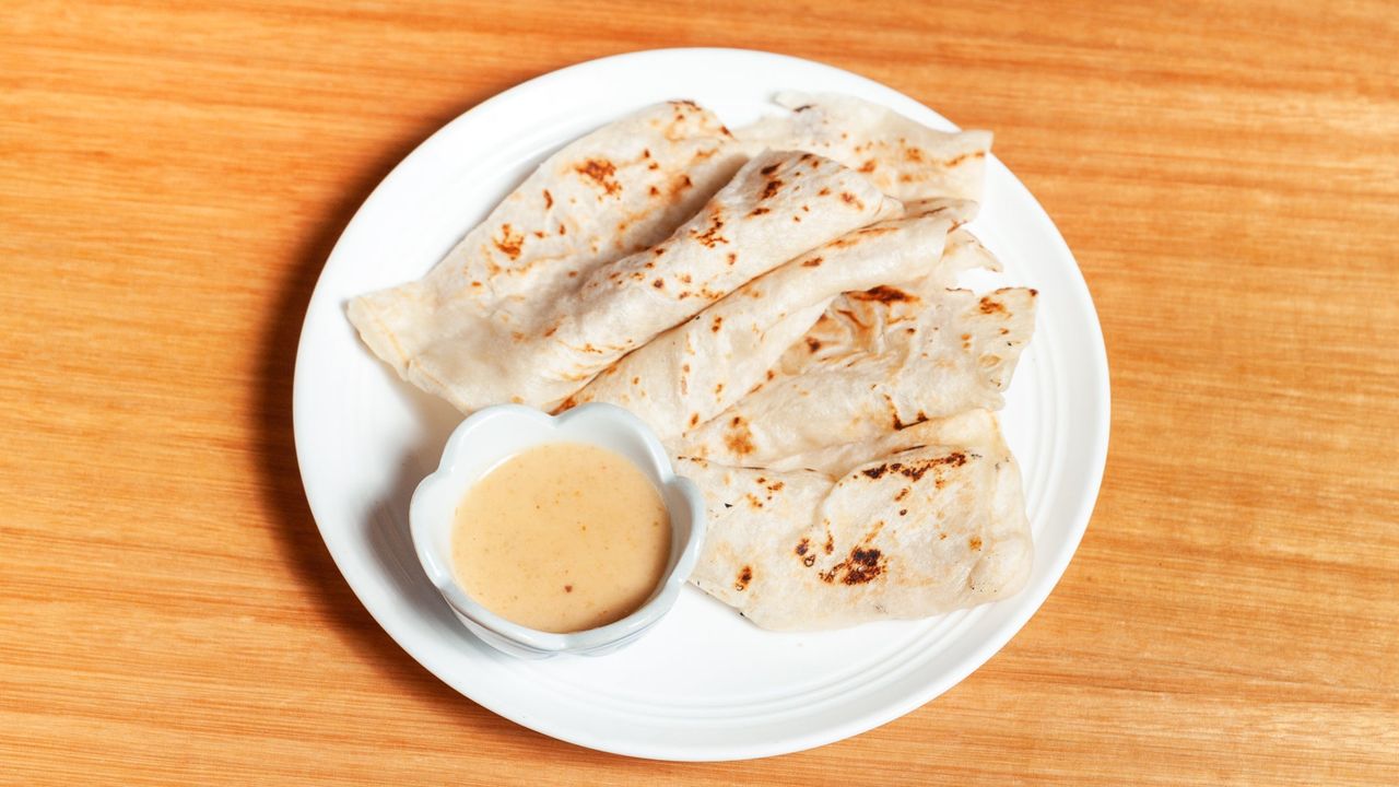 Roti Bread incl. Satay Sauce