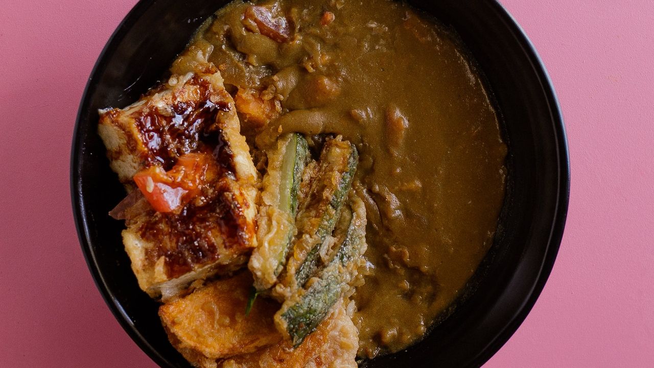 Veggie Tempura Curry