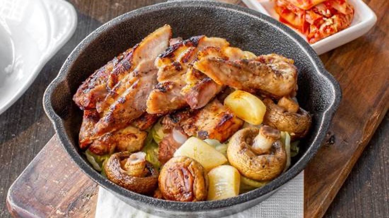 Pork Belly Korean BBQ set