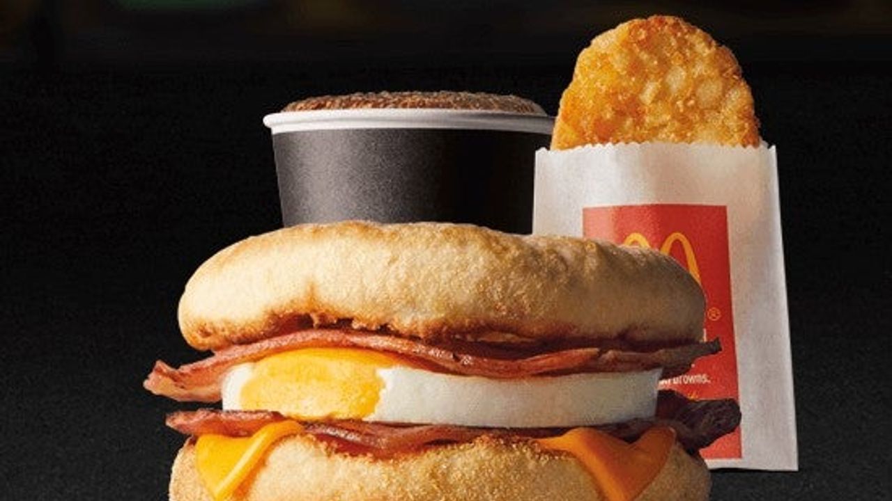 Double Bacon & Egg McMuffin Meal