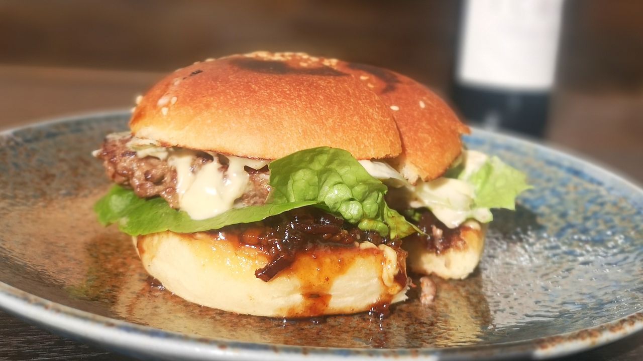 Beef & Blue Cheese Burger