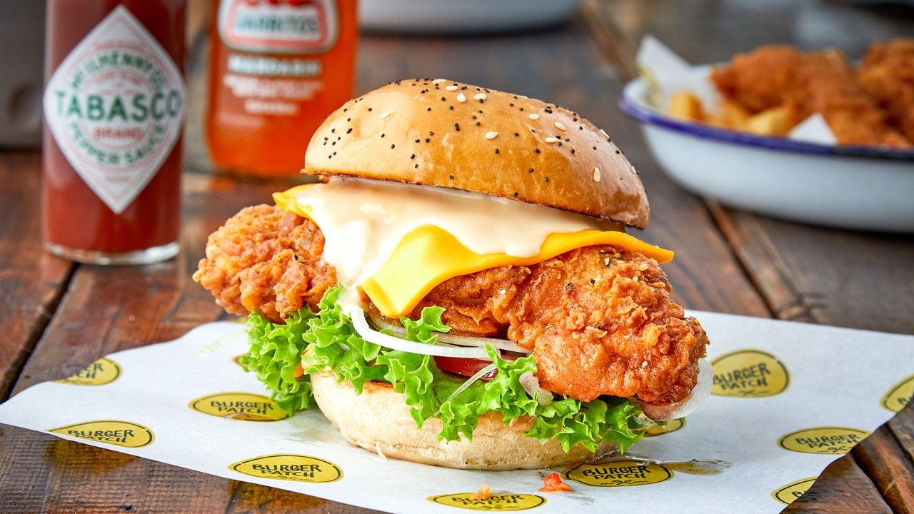 Patch Fried Chicken Burger