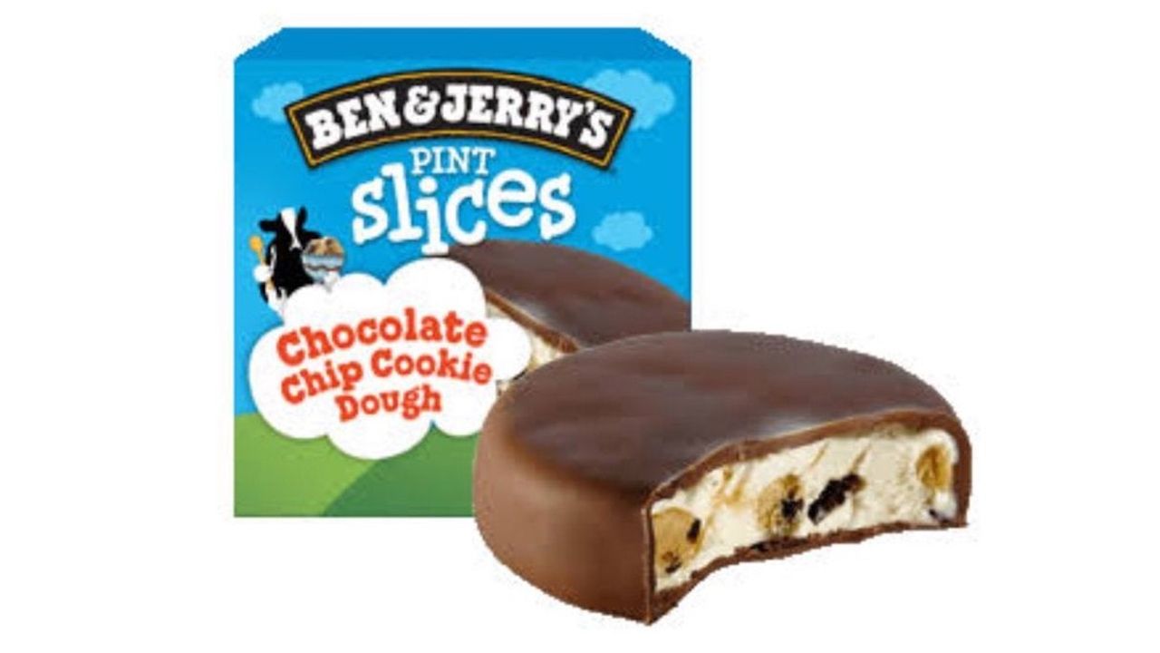 Ben & Jerry's Chocolate Chip Cookie Dough Slice