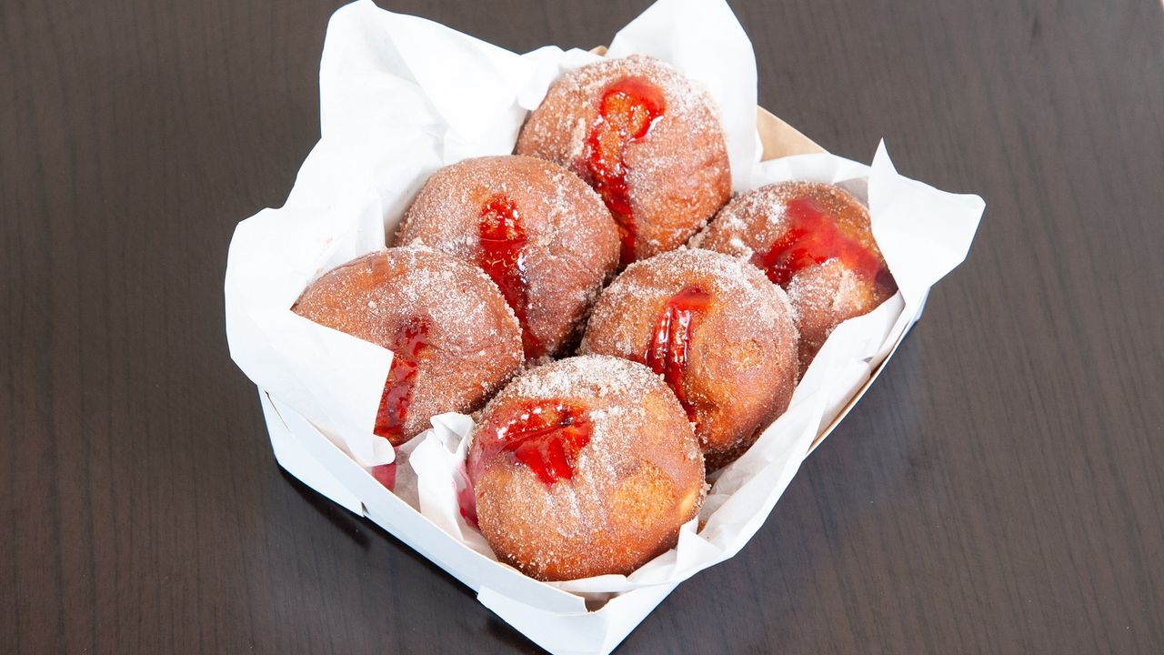 Hot Jam Donuts