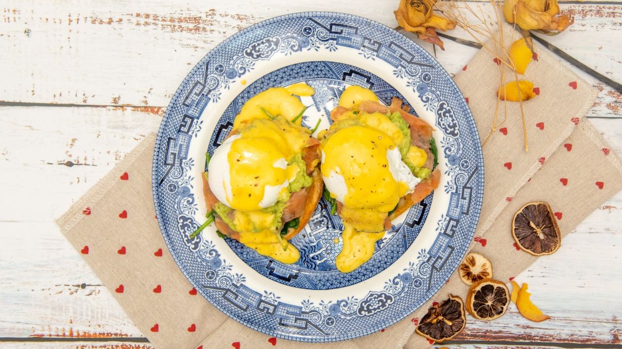 Salmon & Avocado Benedict