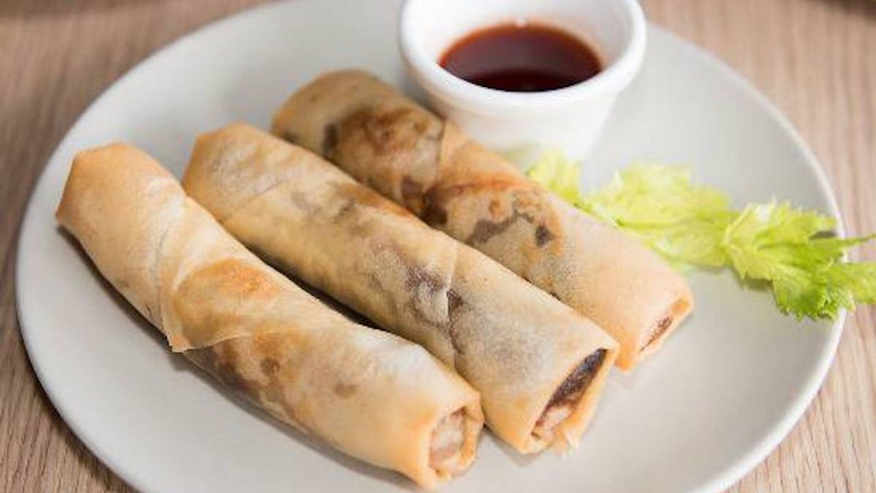 2. Homemade Spring Roll
