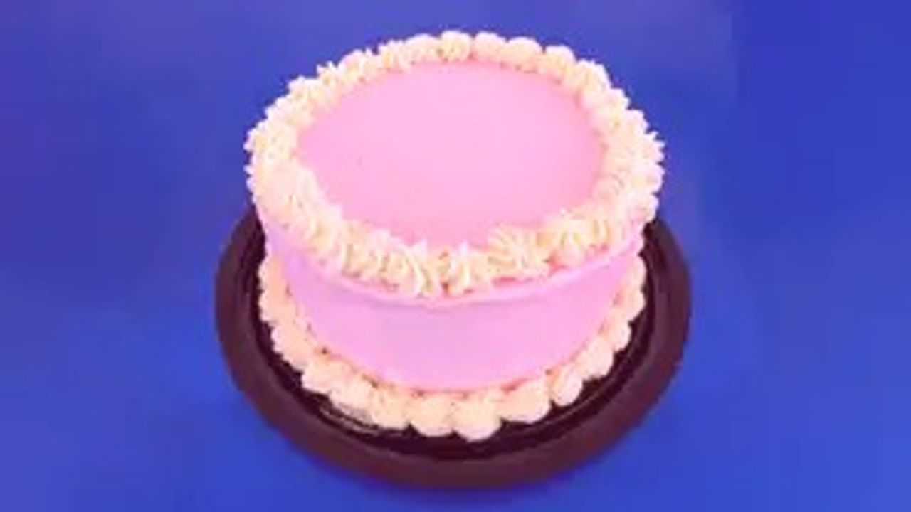 Strawberry Ice Cream Cake