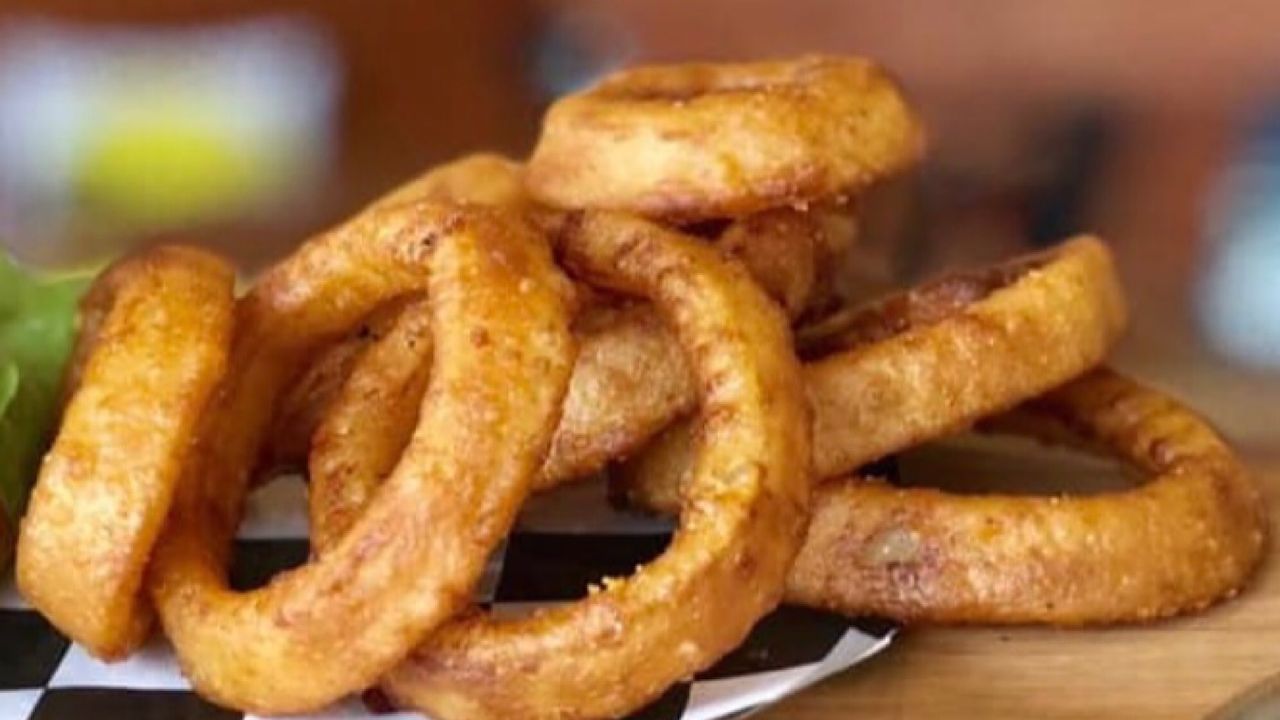 BBQ Fried Onion Rings