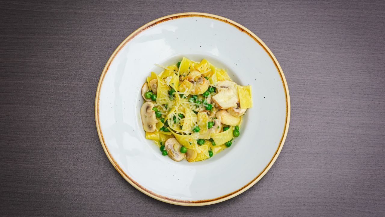 Creamy Mushroom and Parmesan