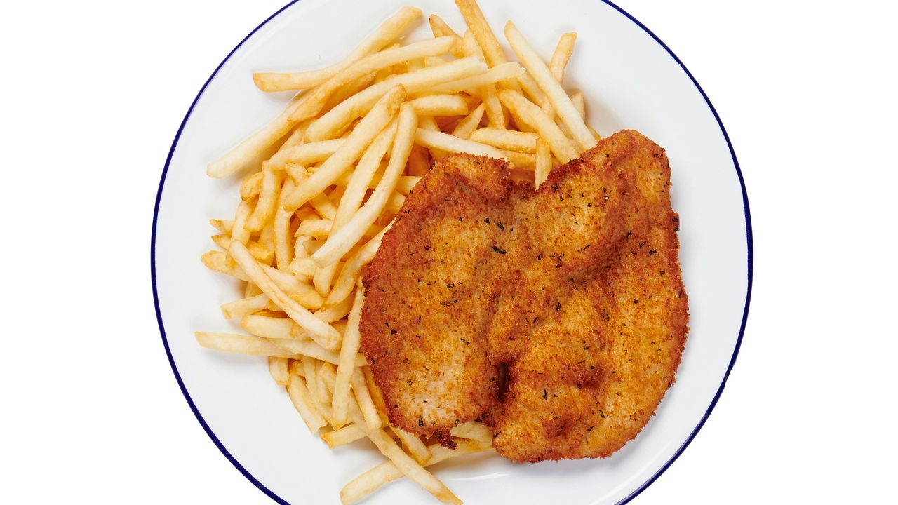 Schnitzel   Chips