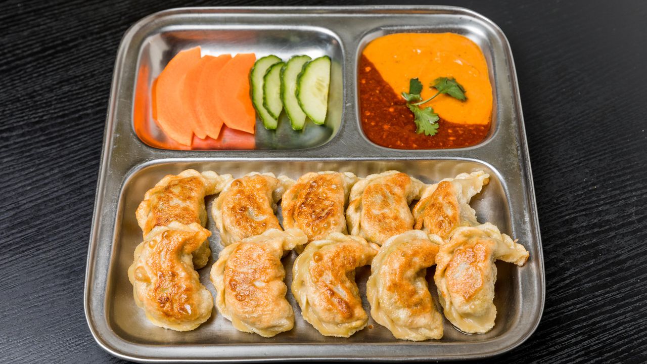 2. Pan Fried Momo
