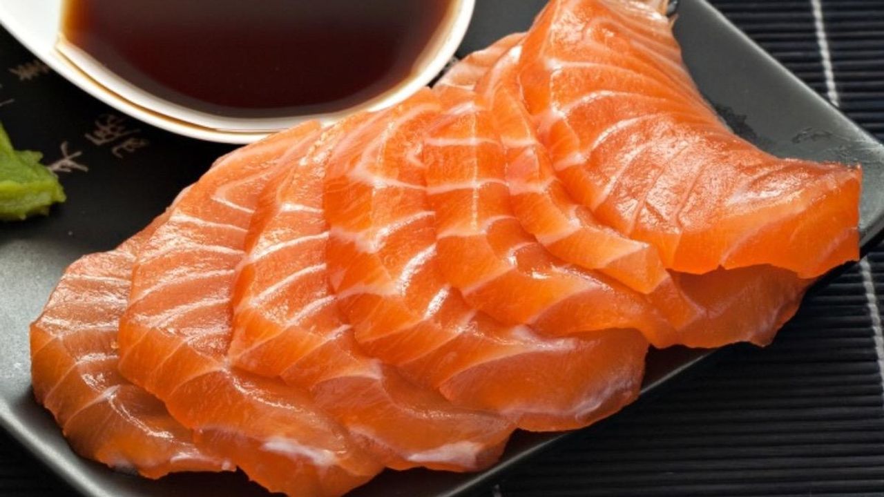 1. Salmon Sashimi