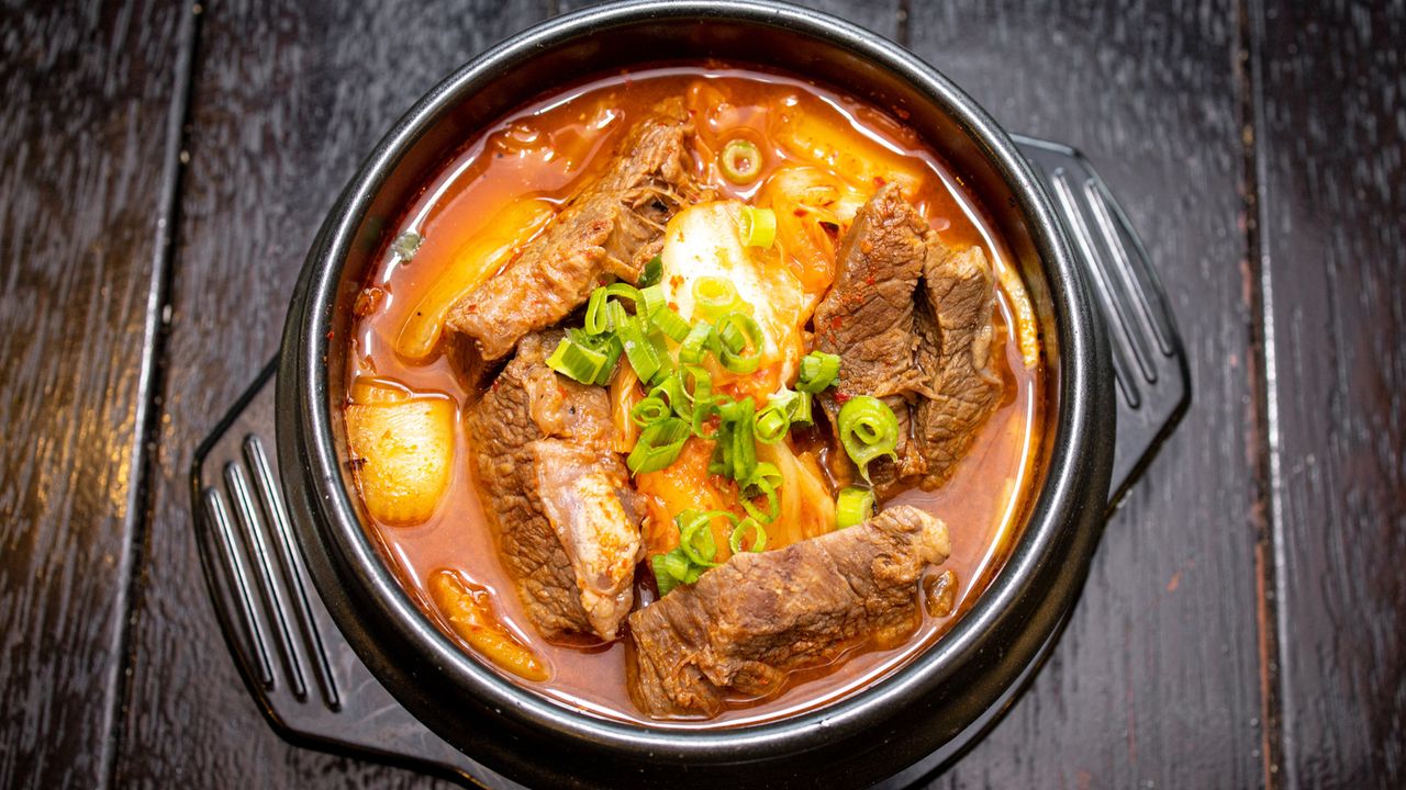 Kimchi and Beef Rib Stew