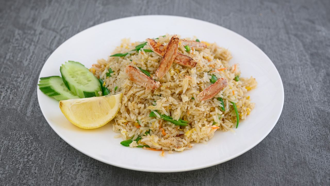 Fried Rice Crab