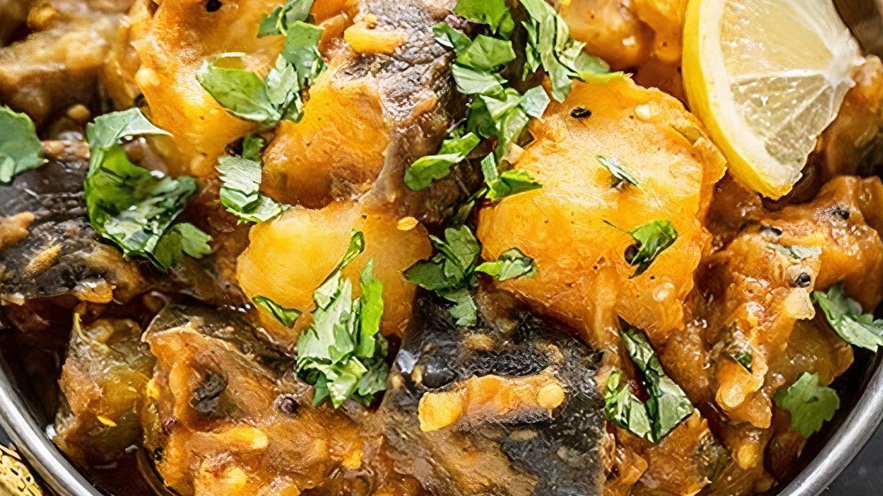 Aloo Baingan (GF) (Vegan)