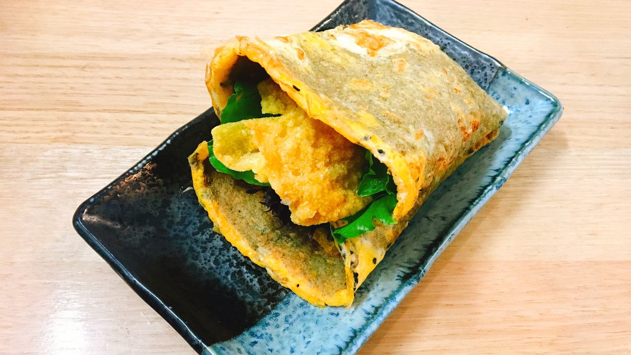 Mung bean crepe