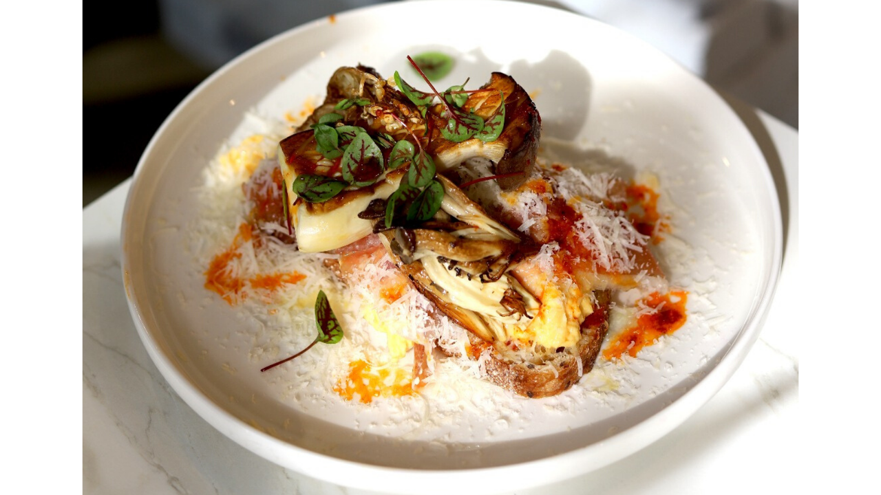 White Truffle Scrambled Eggs (GF Available)