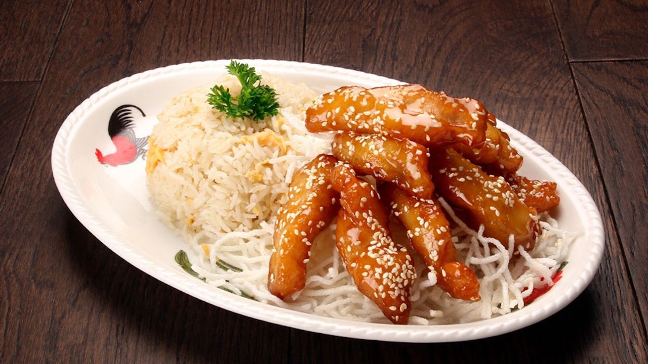 R12 Honey Chicken with Fried Rice