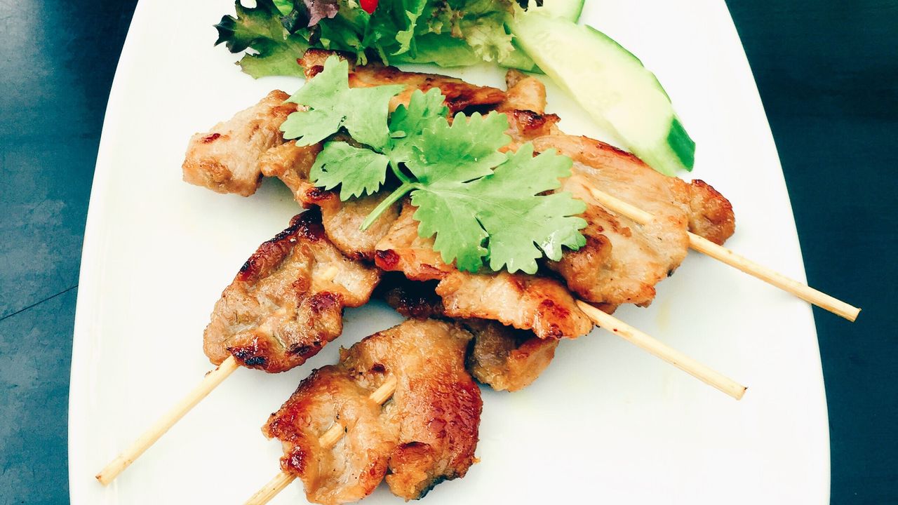 BBQ Pork Skewer