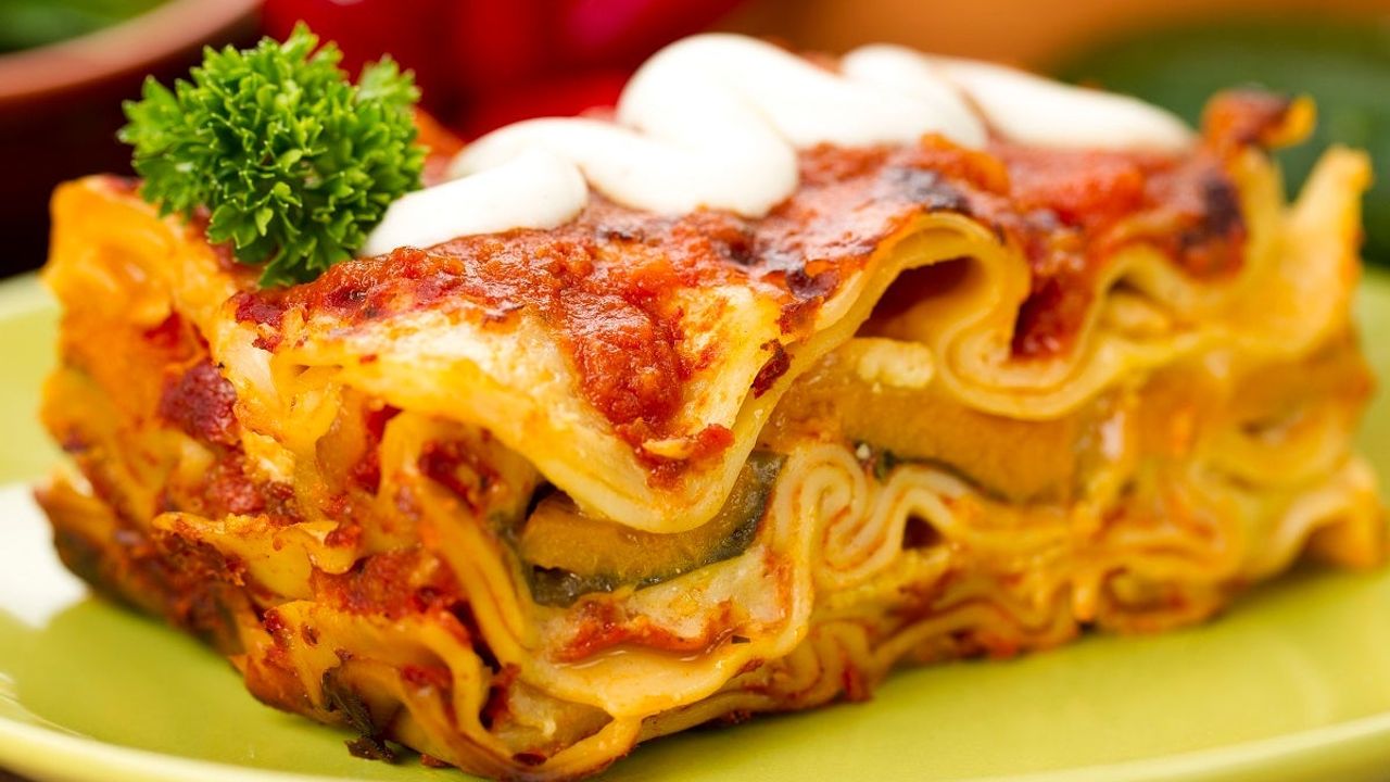 Vegan Roasted Vegetable Lasagne