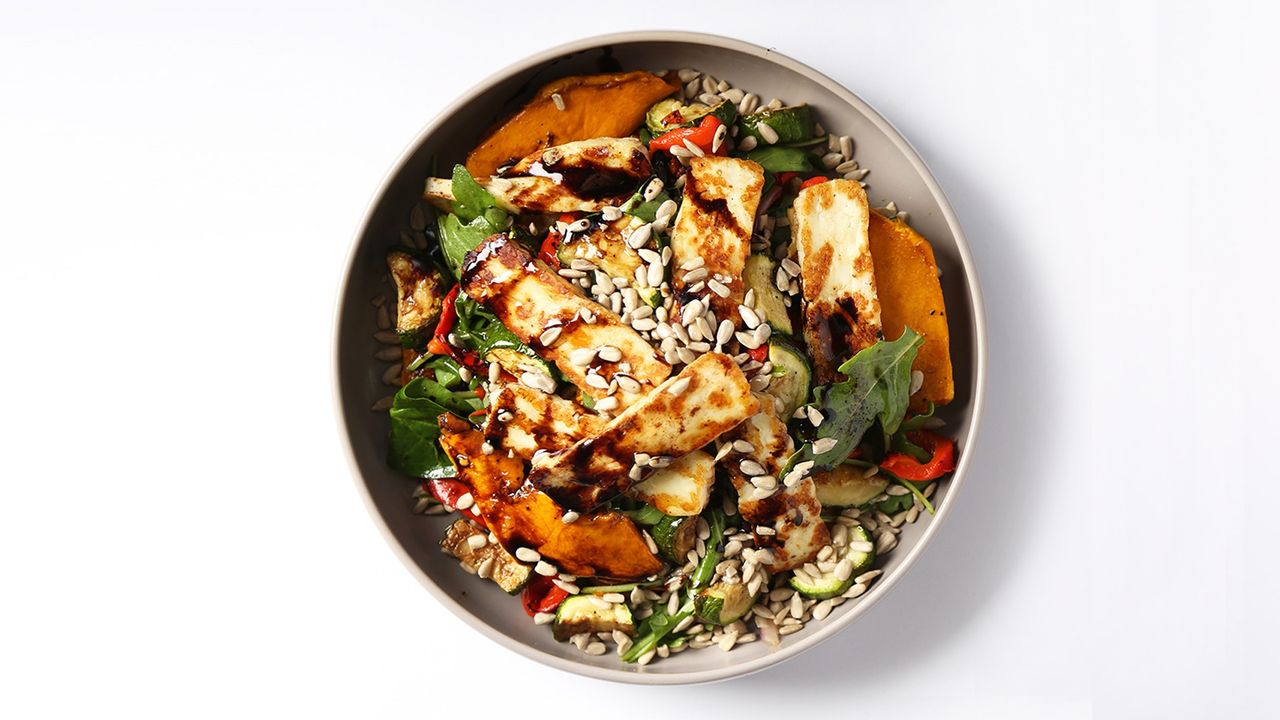 Haloumi Salad