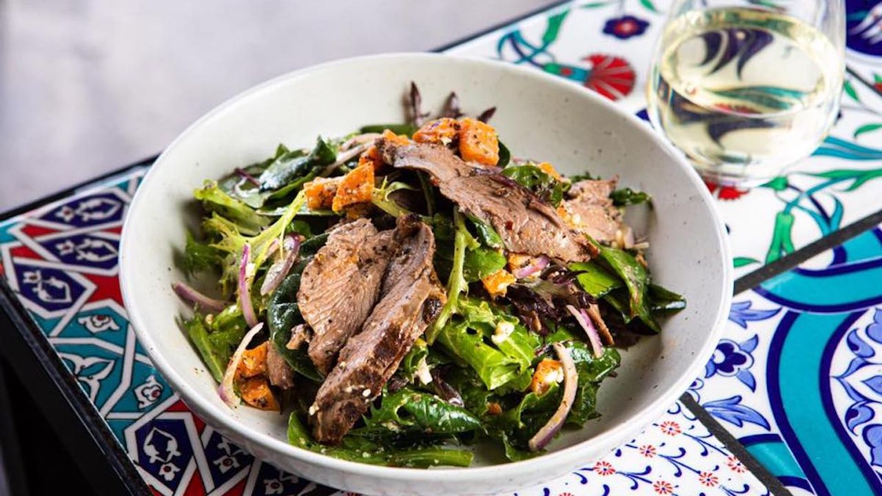 Warm Lamb Salad