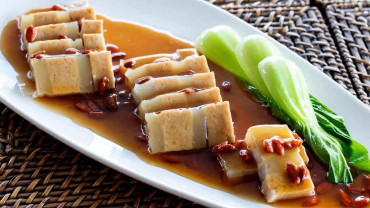 35. Braised Herb 'Pork'