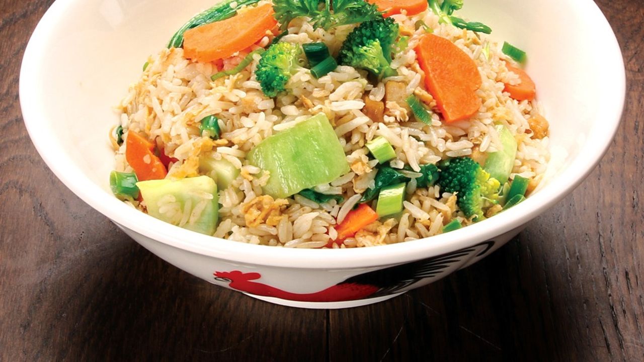 F3. Vegetarian Fried Rice