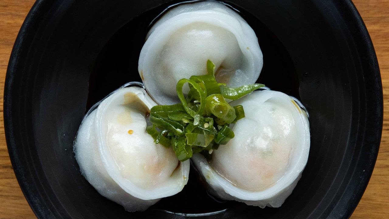 Scallop and Prawn Dumplings