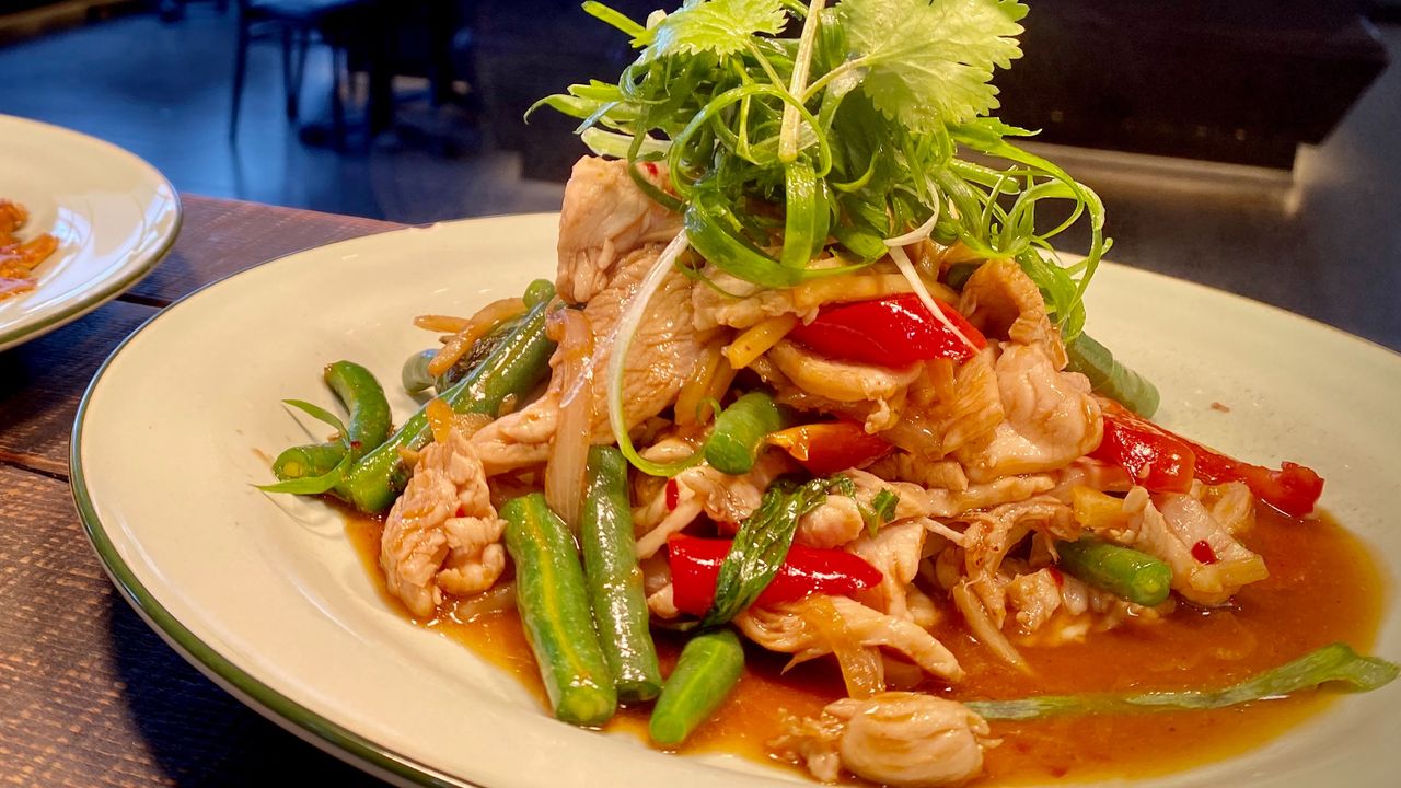 Chilli and Basil Stir-Fried