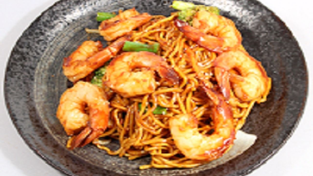Garlic Prawn Noodle