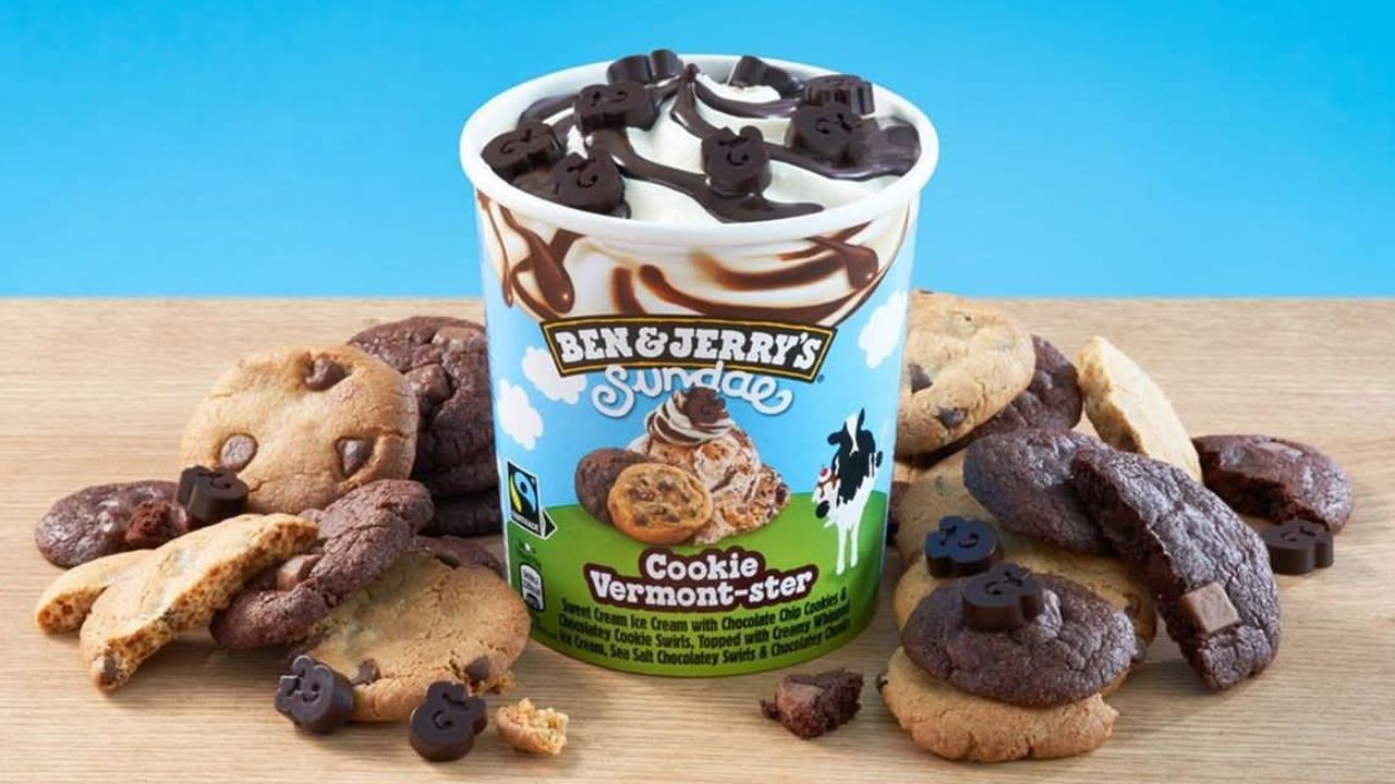 Ben & Jerry's Cookie Vermon-Ster Sundae Ice Cream (427mL)
