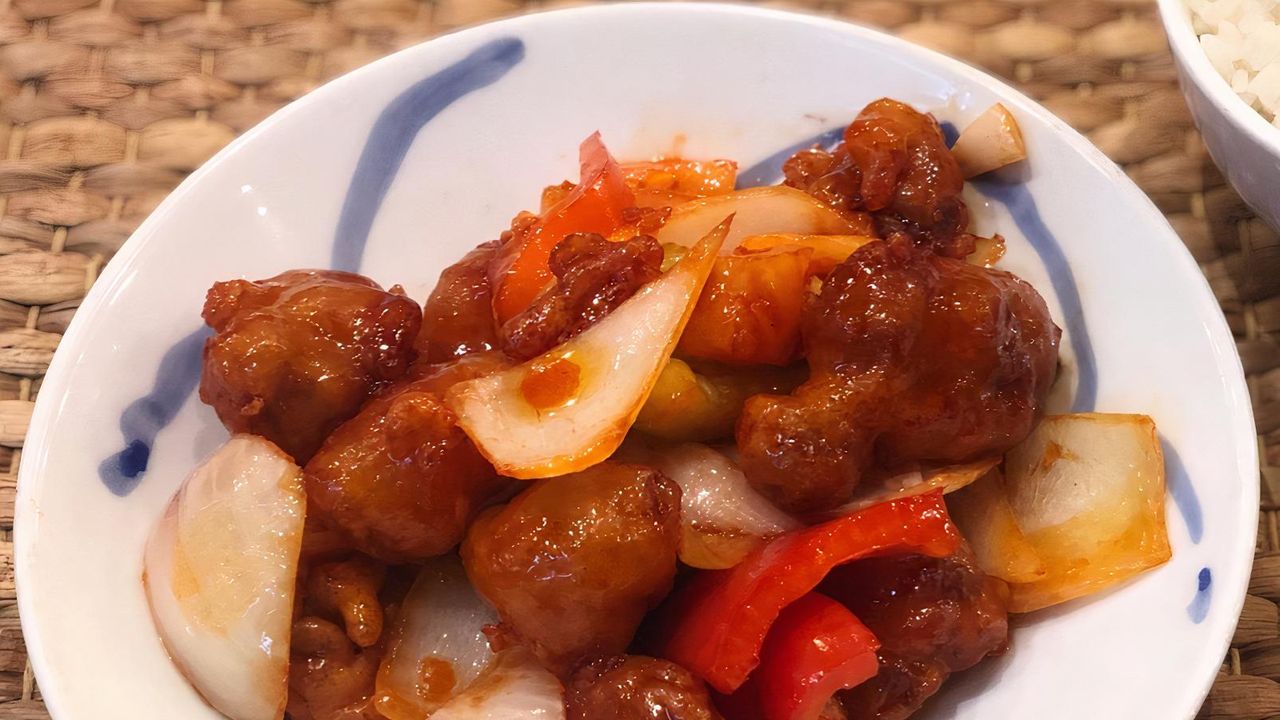 Sweet & Sour Pork with Rice