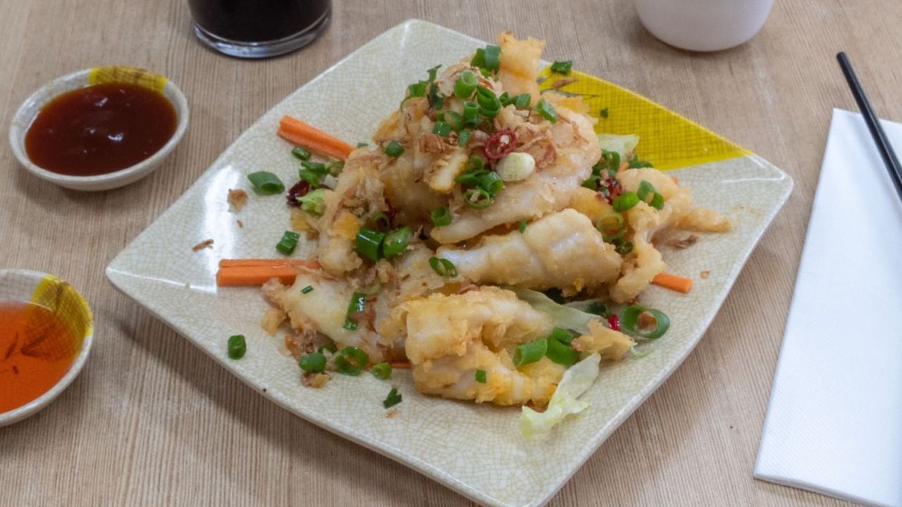 Squid in Rock Salt