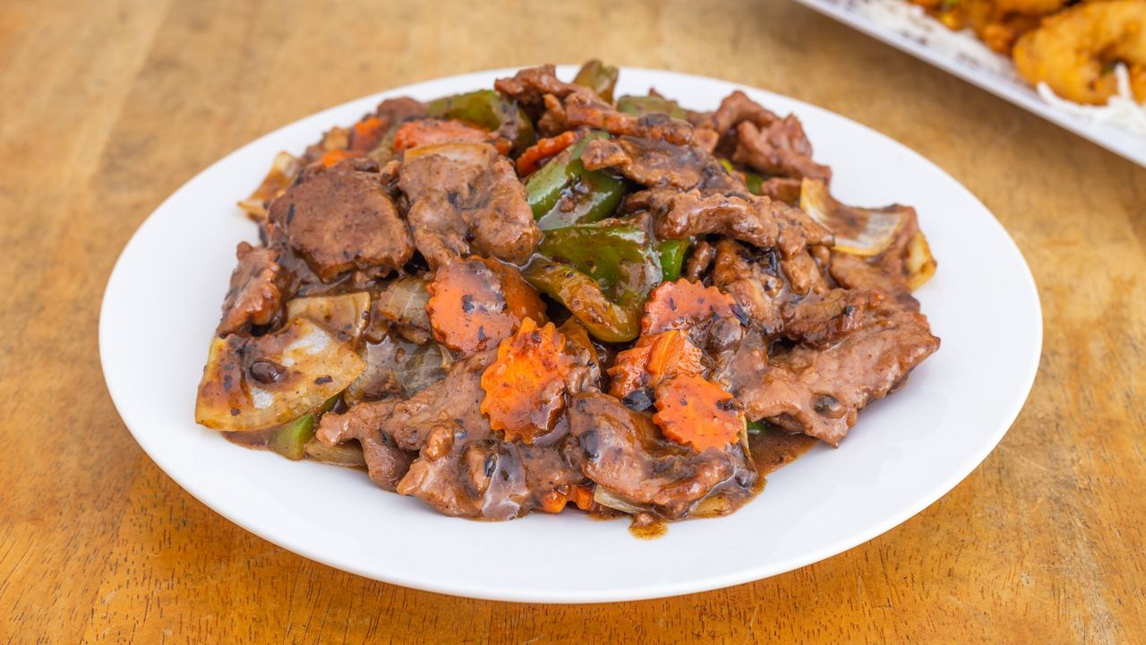 Beef with Black Bean Sauce