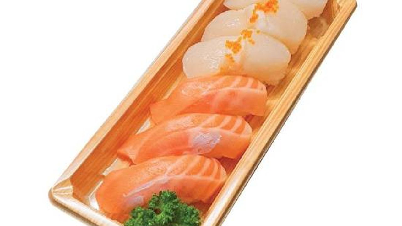 Salmon & Scallop Nigiri (6pcs)