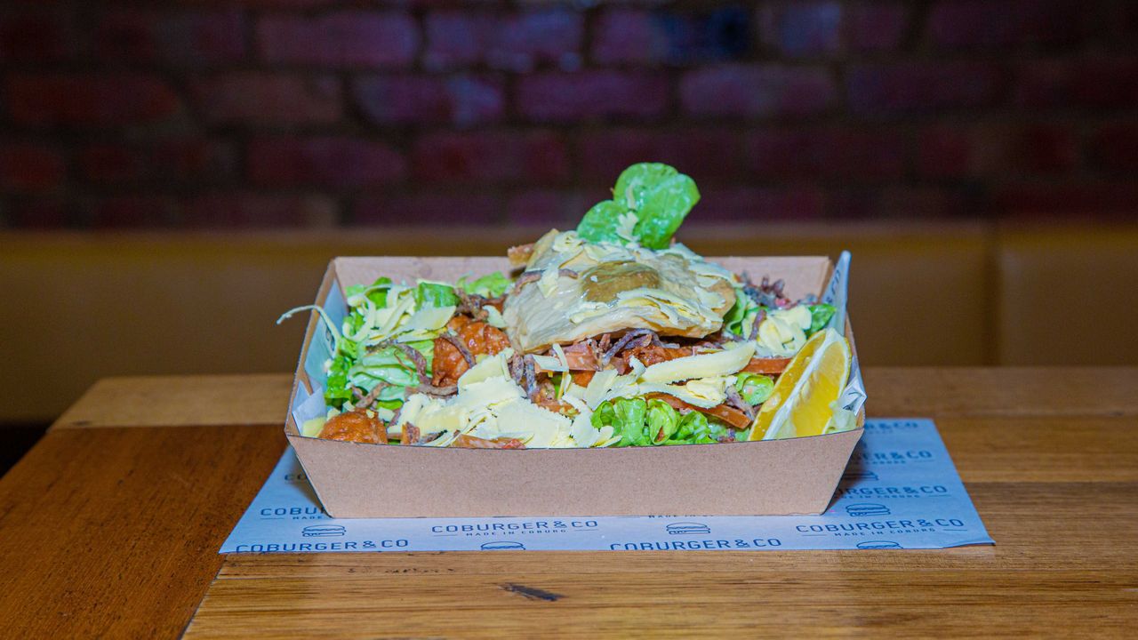 Vegan Chicken Caesar Salad