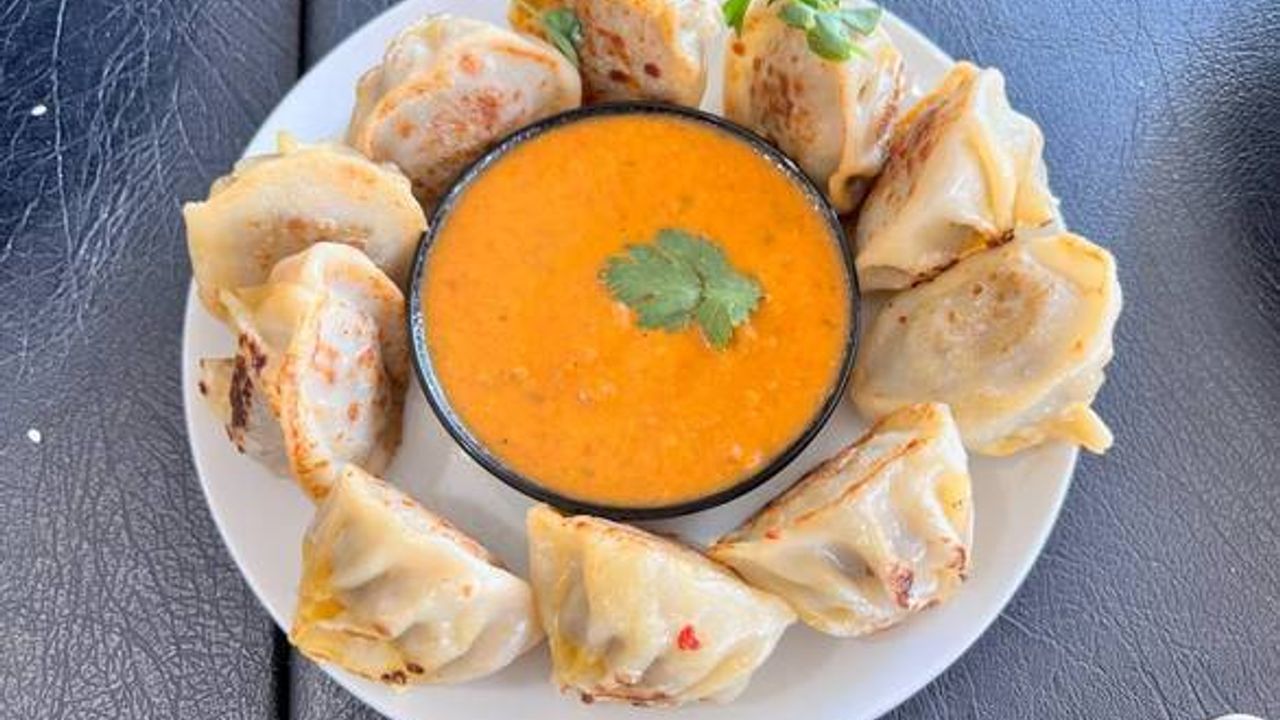 Pan Fried Vegetable Momo (V)
